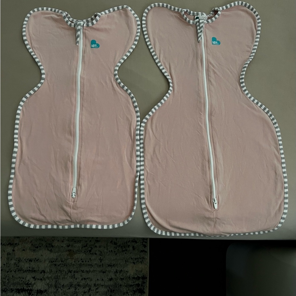 Love to Dream Pink Sleep Sacks Bundle